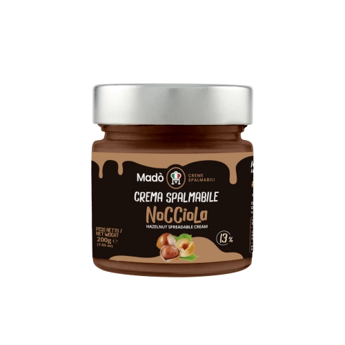 Mado Crema Nocciola - krem do smarowania orzechy laskowe (200g)