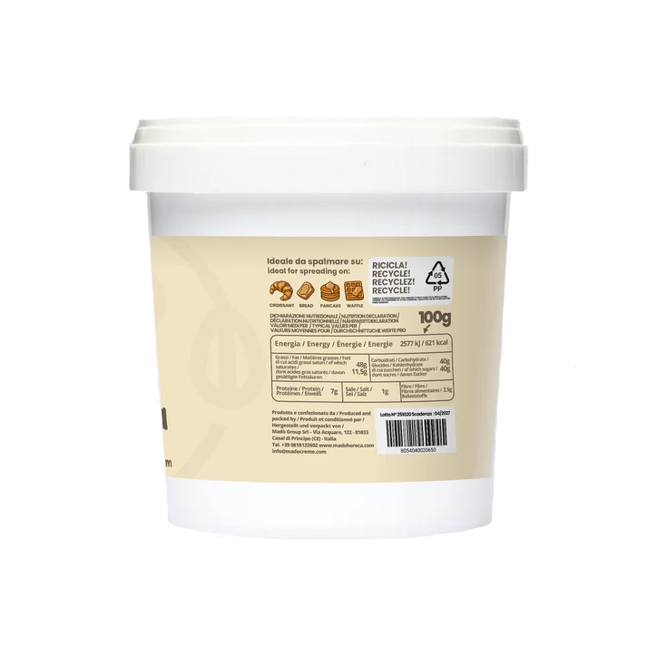 Mado Horeca Crema Cioccolato bianco - krem do smarowania biała czekolada (1kg)