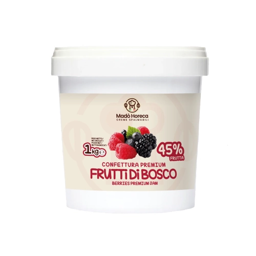 Mado Horeca Crema Frutti Di Bosco - krem do smarowania owoce leśne (1kg)