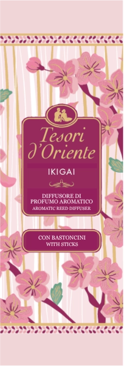 Tesori d'Oriente Ikigai - Patyczki zapachowe (200 ml)