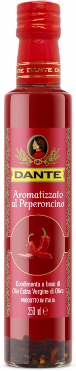 Dante Olio Aromatizzato Peperoncino - oliwa z papryczką chili (250ml)