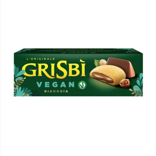 Grisbi Vegan Gianduia - biszkopty z kremem orzechowym (135g)