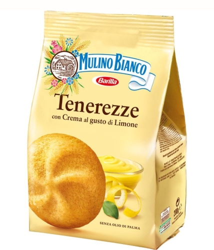 Mulino Bianco Tenerezze - ciastka z kremem cytrynowym (200g)
