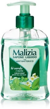 Malizia Mięta i zielona herbata - Mydło w płynie (300 ml)