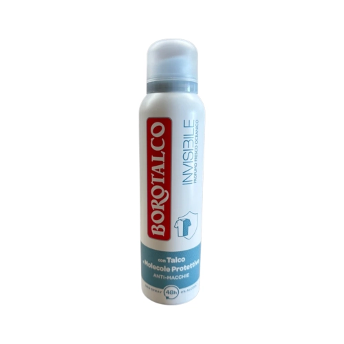 Borotalco Invisible Talco Molecole Protettive - dezodorant w sprayu (150 ml)