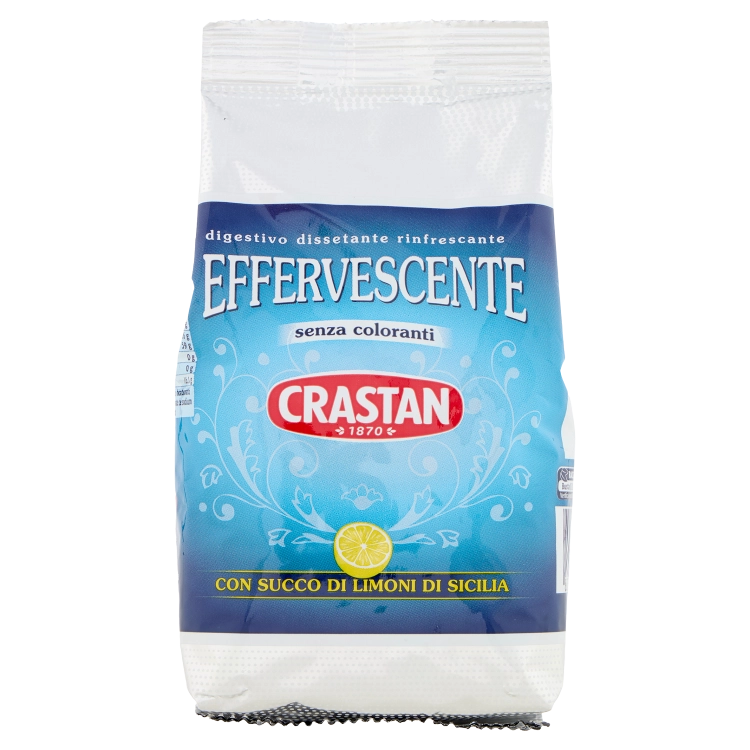 Crastan Effervescente - preparat na trawienie musujący z sokiem cytryny (150g)