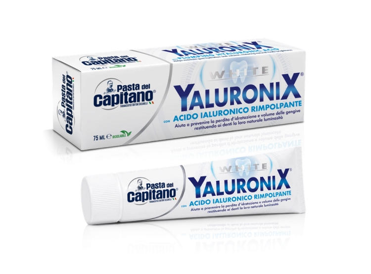 Pasta del Capitano YALURONIX WHITE - pasta do zębów (75 ml)