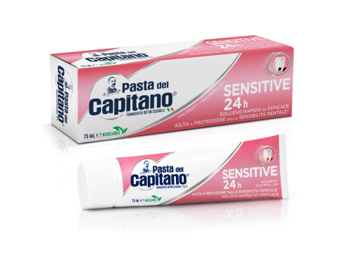 Pasta del Capitano SENSITIVE 24H - pasta do zębów (75 ml)