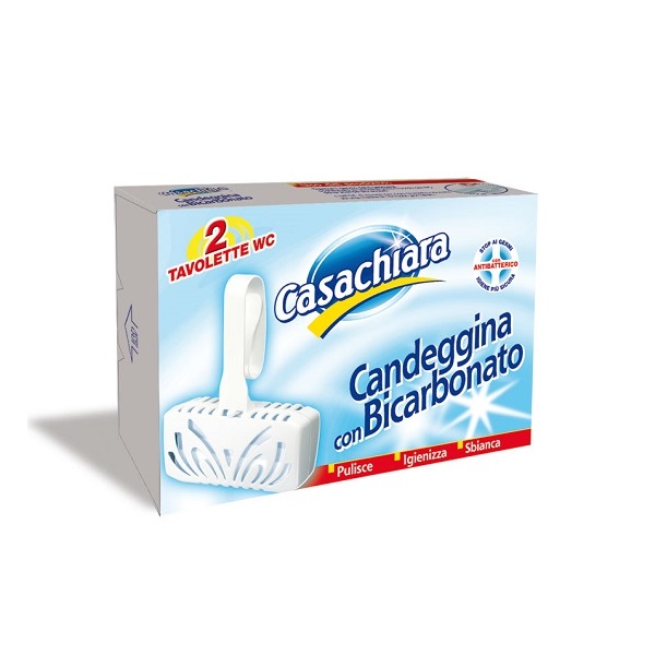 Casachiara Candeggina WC - kostki do wc z wybielaczem (2 szt.)