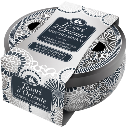 Tesori d'Oriente Białe piżmo - świeca zapachowa (200 g)