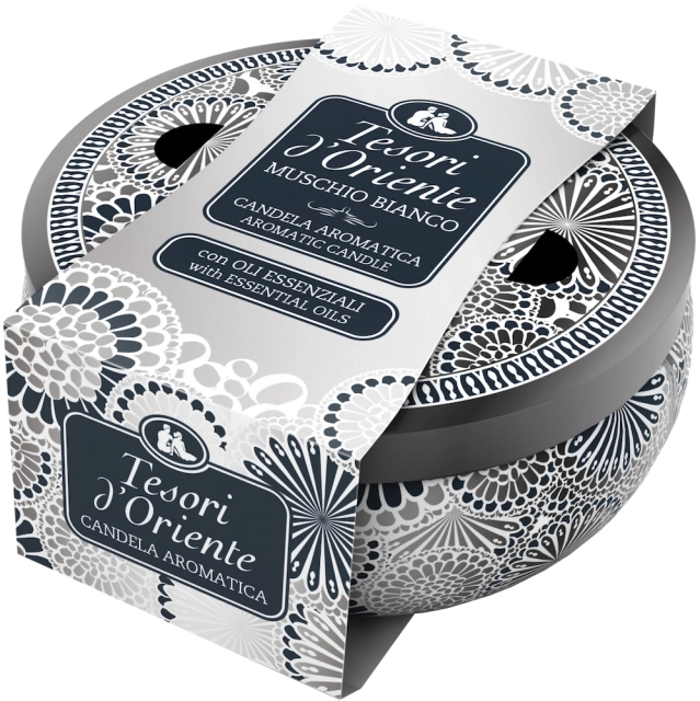 Tesori d'Oriente Białe piżmo - świeca zapachowa (200 g)
