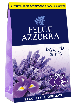 Saszetki zapachowe Felce Azzurra - Lawenda i Irys (3 szt.).png